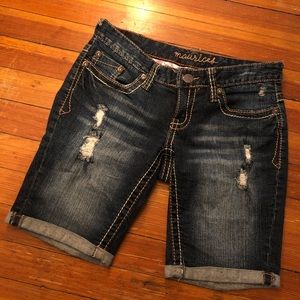 MAURICES BERMUDA JEAN SHORT